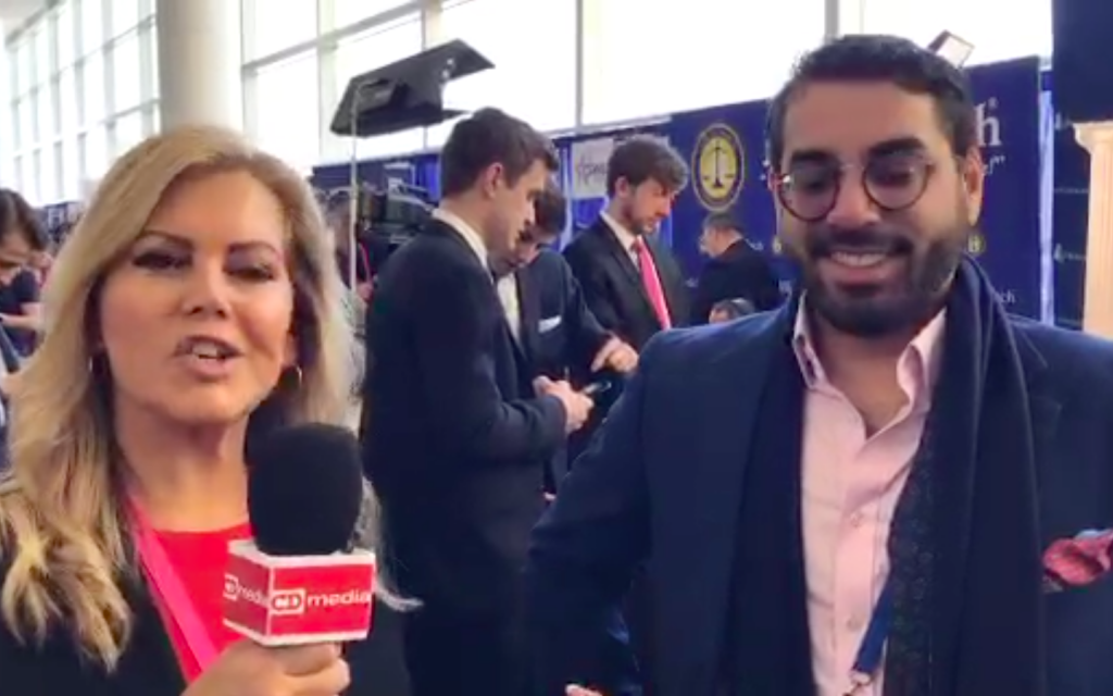 Debbie Aldrich Speaks With Raheem Kassam at CPAC