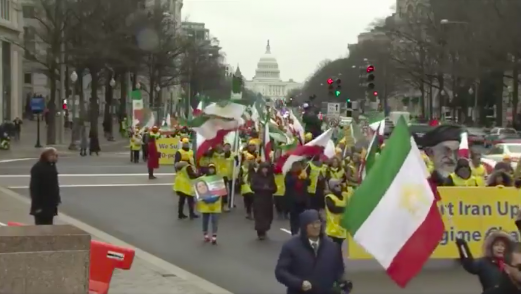 Iran Freedom March In Washington Draws Large Crowd, Calls For Regime Change 