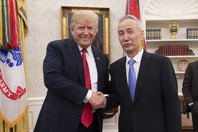 Trump To Meet Chinese Vice Premier Tomorrow At White House As Trade Talks Progress Towards Possible Solution