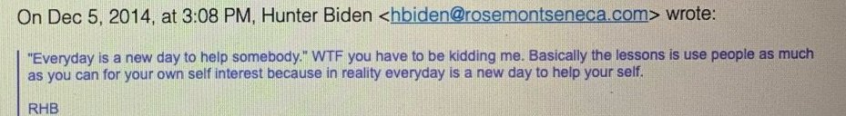 Life Lessons From Hunter Biden's Laptop