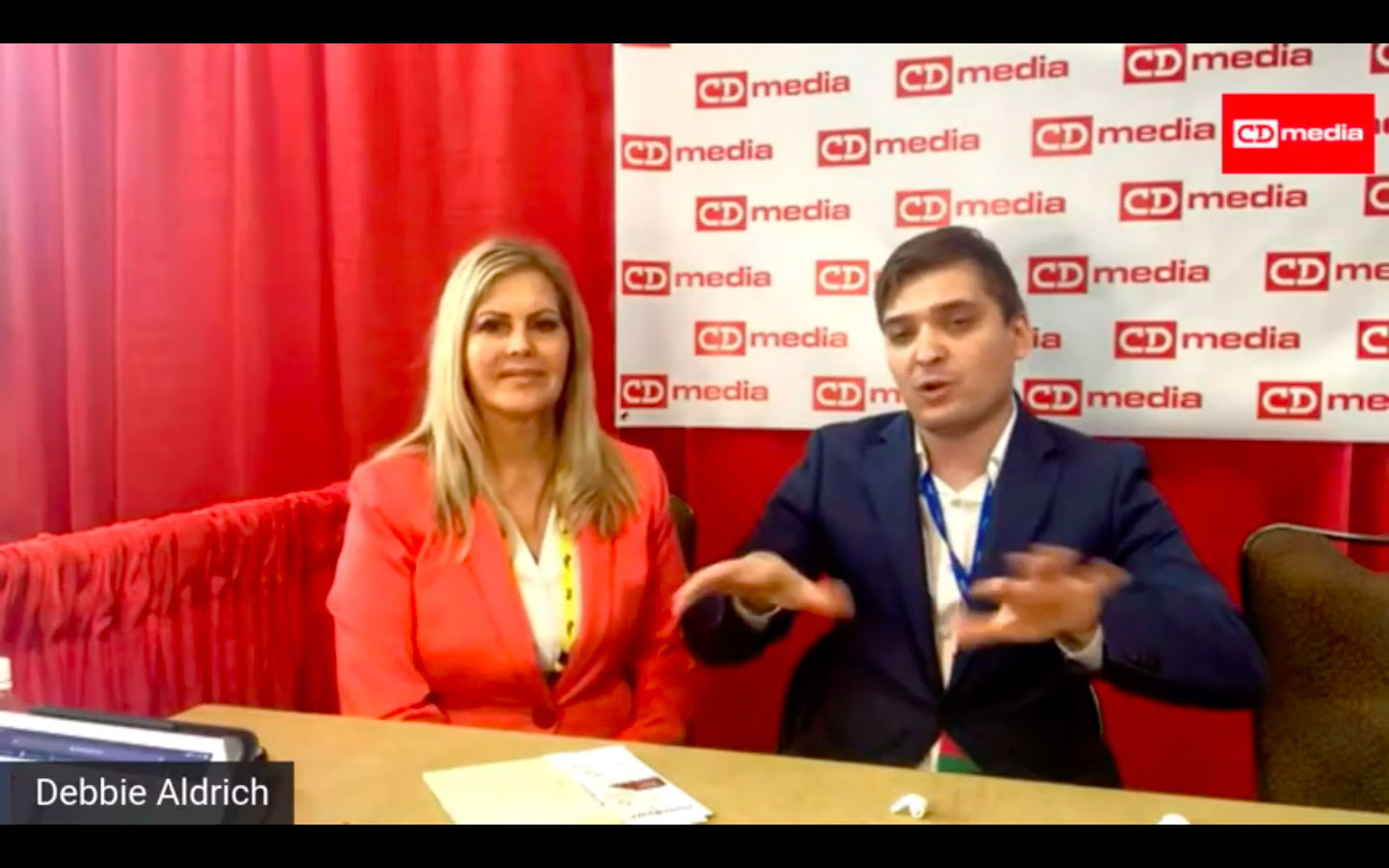 CDM At CPAC 2021: Debbie Aldrich - Blockchain Solution Paper.Vote With Adam & Trent