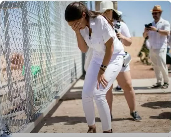 AOC Hypocrisy On 'Kids In Cages' Stunning As She's Silent On Biden Luring Central Americans Into Sex Trafficking For Cartels