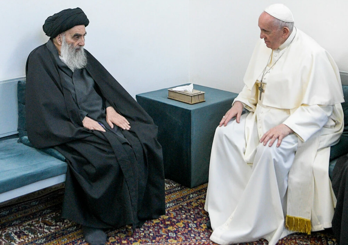 Pope Francis Meeting With Iraq&rsquo;s Sistani, Shakes Khamenei&rsquo;s Dynasty