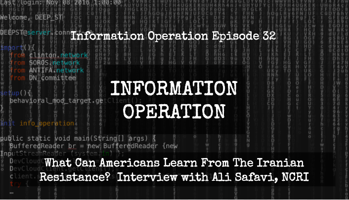 IO Episode 32 - What Can Americans Learn From The Iranian Resistance? Ali Safavi, NCRI