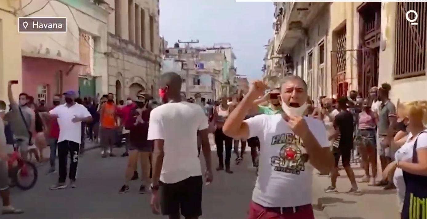 Cuba: Thousands Nationwide Take Streets Against Communism