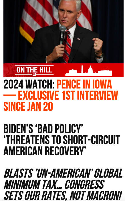 Breitbart Goes Full Pence