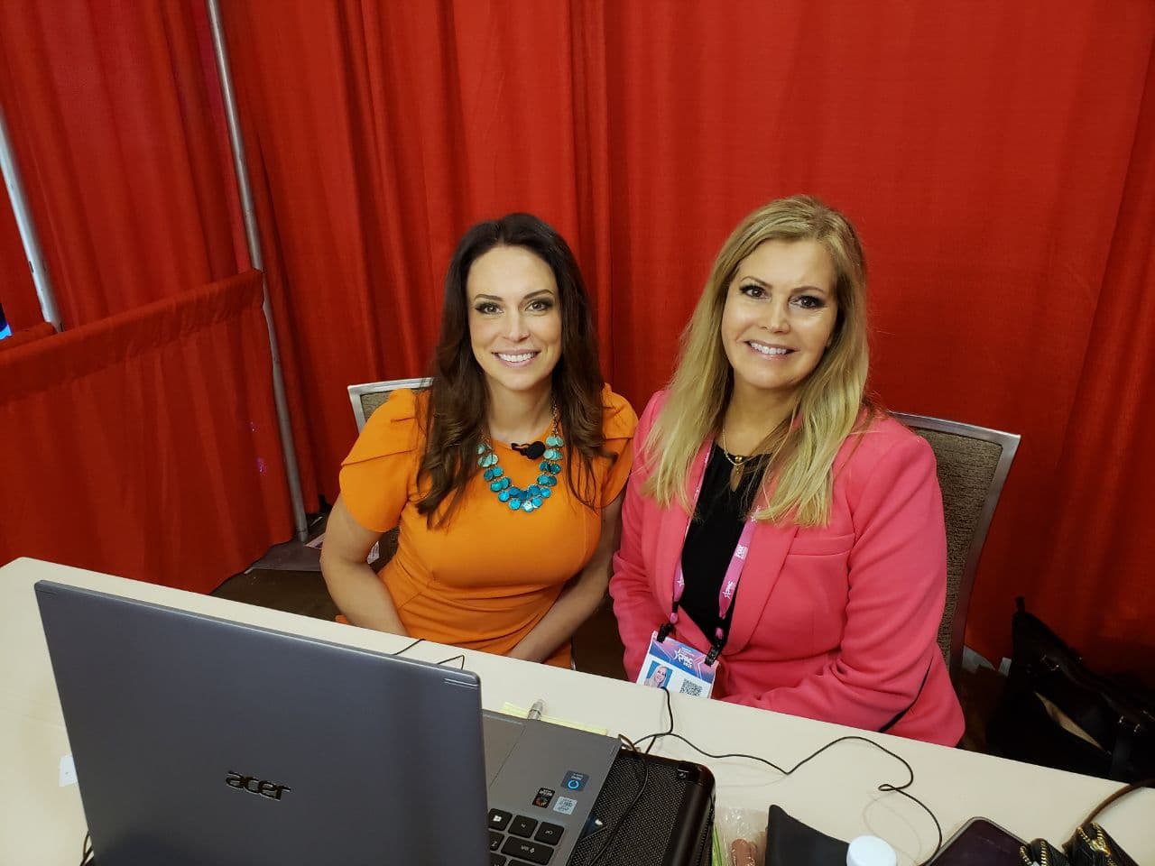 CDM AT CPAC DALLAS: Debbie Aldrich With Tudor Dixon from Running For Governor Of Michigan