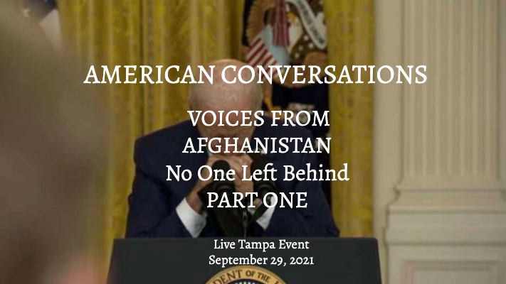 American Conversations On Afghanistan - Tampa Live Event - Part One - Lara Logan Goes Off