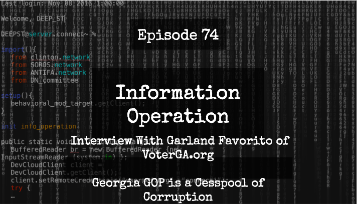 IO Episode 74 - Interview with Garland Favorito of VoterGA.org