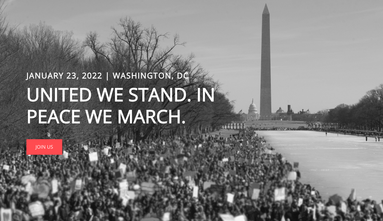 Defeat The Mandates Rally Jan 23 Washington, D.C.