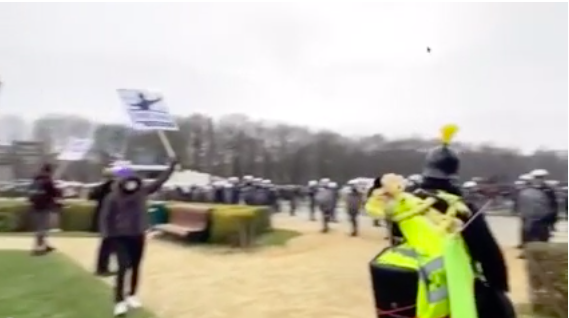 BREAKING: COPS VIOLENTLY BREAK UP KENNEDY VACCINE FREEDOM RALLY IN BRUSSELS