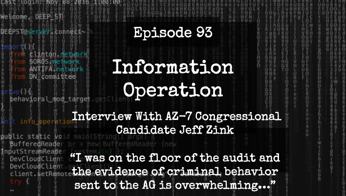 IO Episode 93 - Interview With AZ-7 Congressional Candidate Jeff Zink