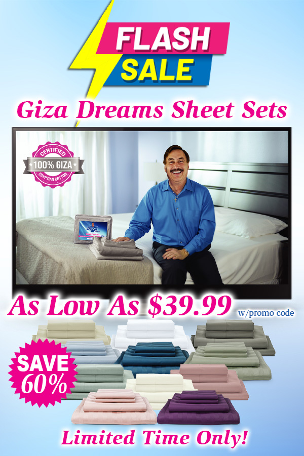 Mike's Sheets Are Now 60% OFF! Oh My! Use PROMO CODE CDM To Get Max Discount!