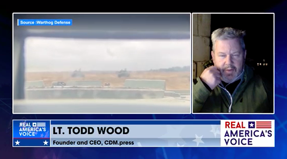 CDM Founder L Todd Wood Appears On Real America's Voice To Discuss Ukraine