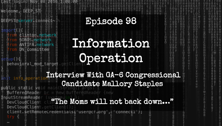 IO Episode 98 - Interview With GA-6 Congressional Candidate Mallory Staples