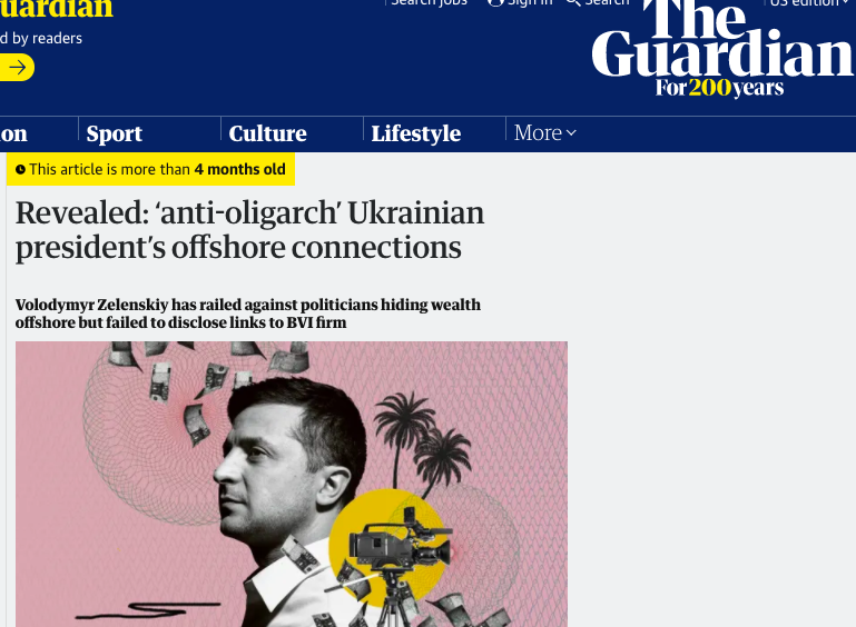 President Zelenskiy, Before You Demand Americans Die In Ukraine, Sell Your Gazillion Dollar Home Near Surfside And Donate To War Effort