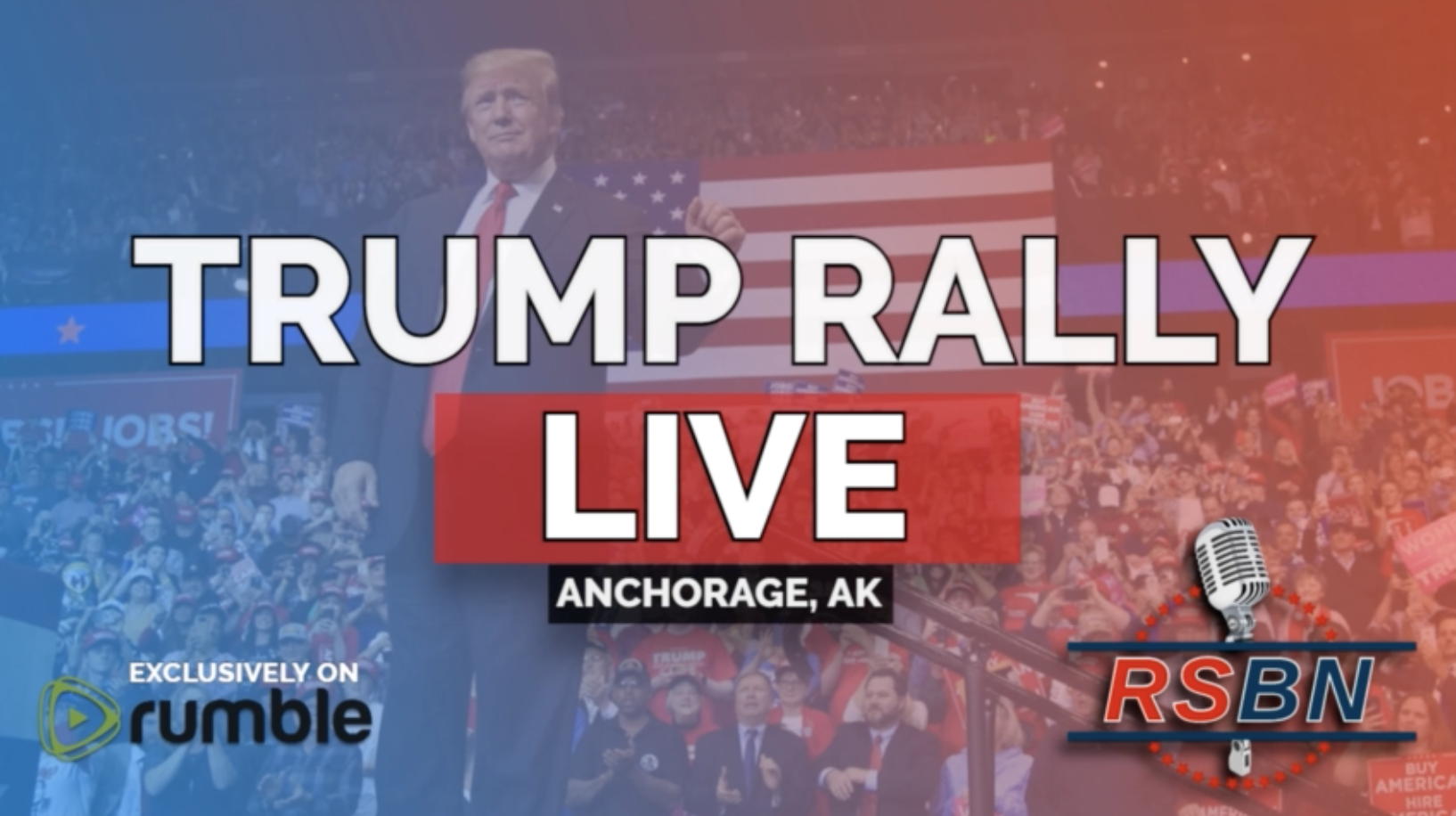 LIVESTREAM 8PM EST: PRESIDENT DONALD TRUMP RALLY LIVE IN ANCHORAGE, AK 7/9/22