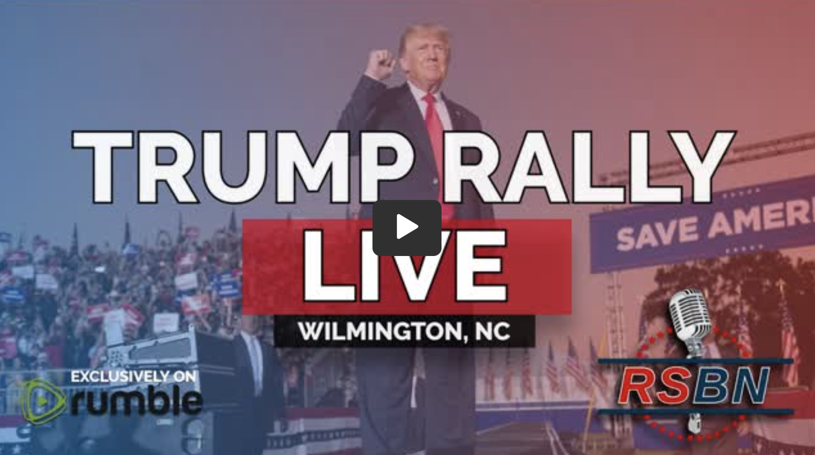 PRESIDENT DONALD TRUMP RALLY LIVE IN WILMINGTON, NC 9/23/22