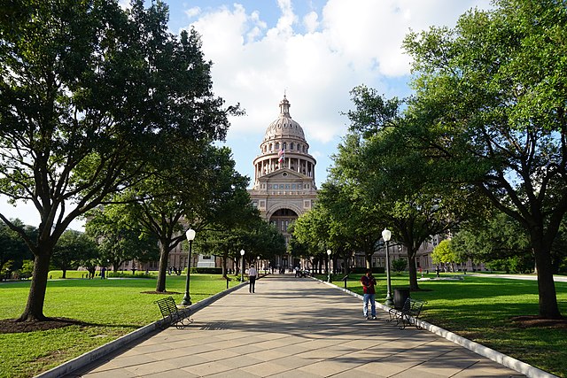 An election integrity and prayer rally is currently being held at the capitol in Austin.