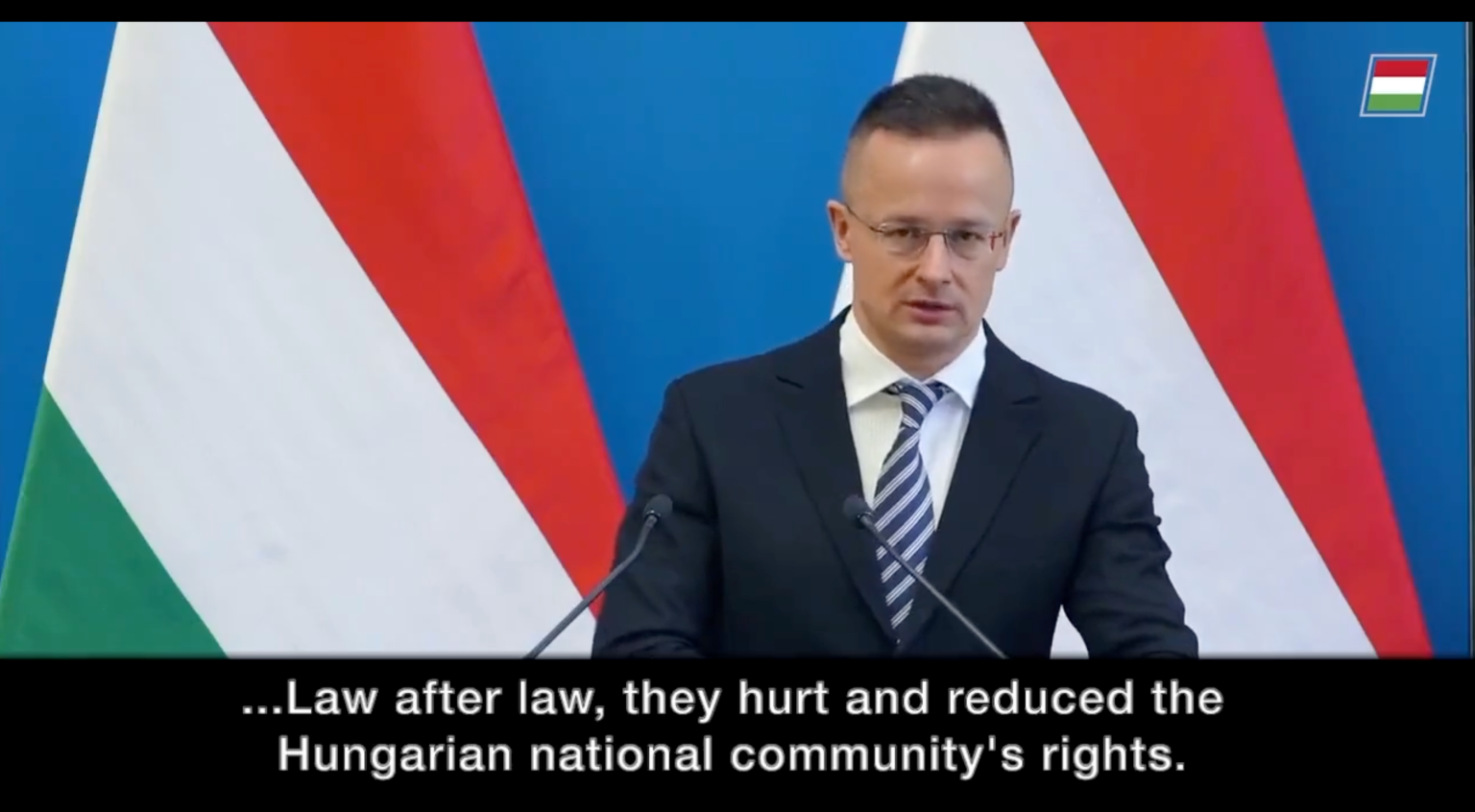 Szijj&aacute;rt&oacute; Condemns Ukraine&rsquo;s Oppression Of Hungarian Minority