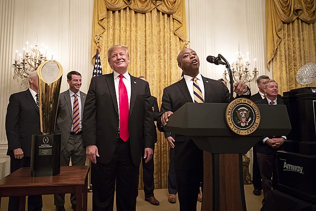 South Carolina US Senator Tim Scott To Endorse Donald Trump For President 