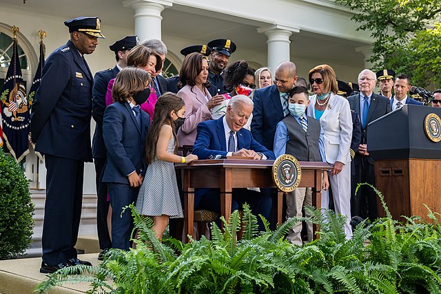 We must stop Donald Trump.” — President “Joe Biden”