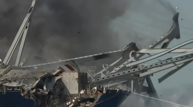 Maryland Officials Conduct Controlled Demolition Of The Remaining Key Bridge Structure