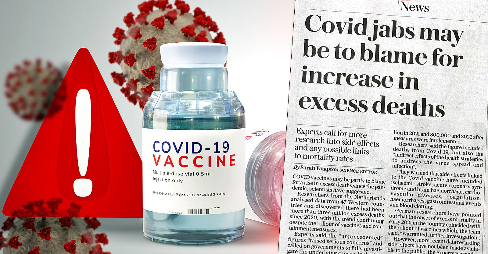 ‘The Dam Has Broken’: Mainstream Media Reports On Study Showing COVID Vaccines Likely Fueled Rise In Excess Deaths