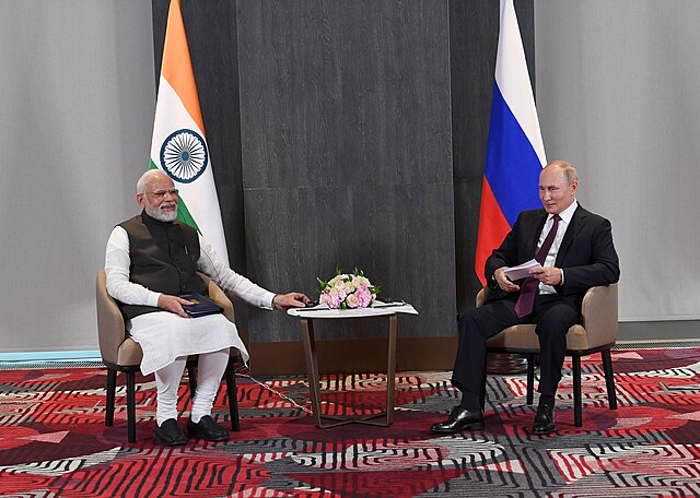 Modi Travels To Moscow As India Fears Closer Russo-Sino Cooperation