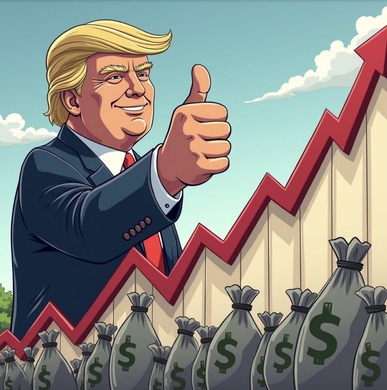 DJT Stock Surge Signals Potential Trump Victory In November