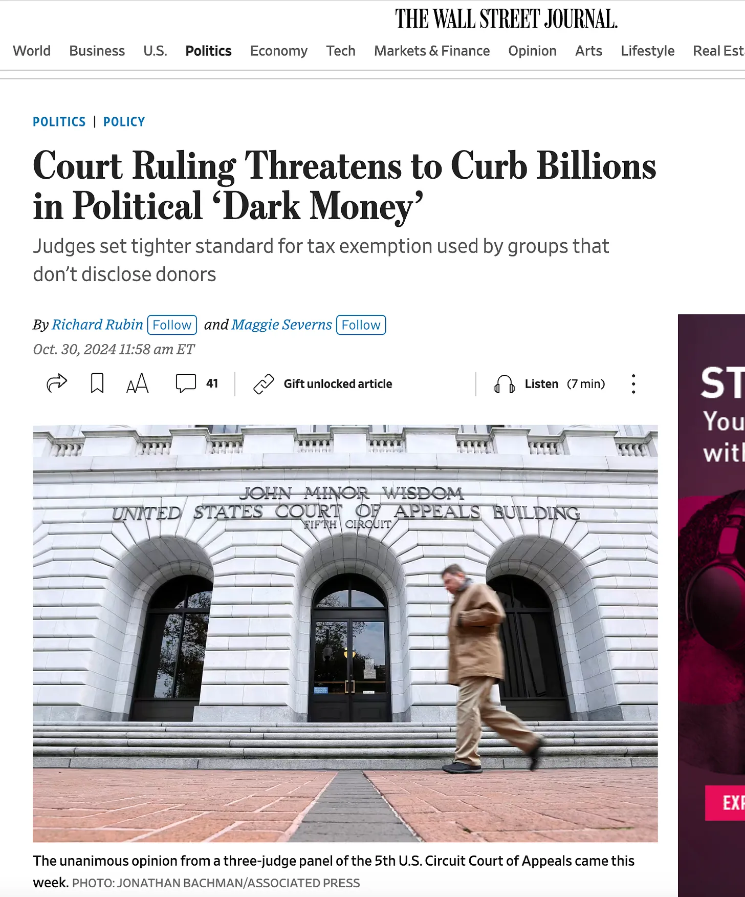 Important Victory Exposing Soros/Arabella Dark Money Activities