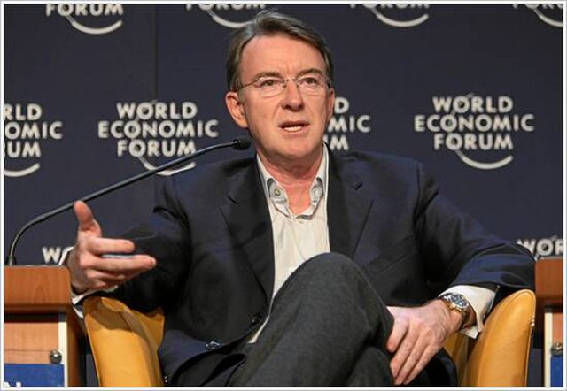 Lord Mandelson Comes To Washington