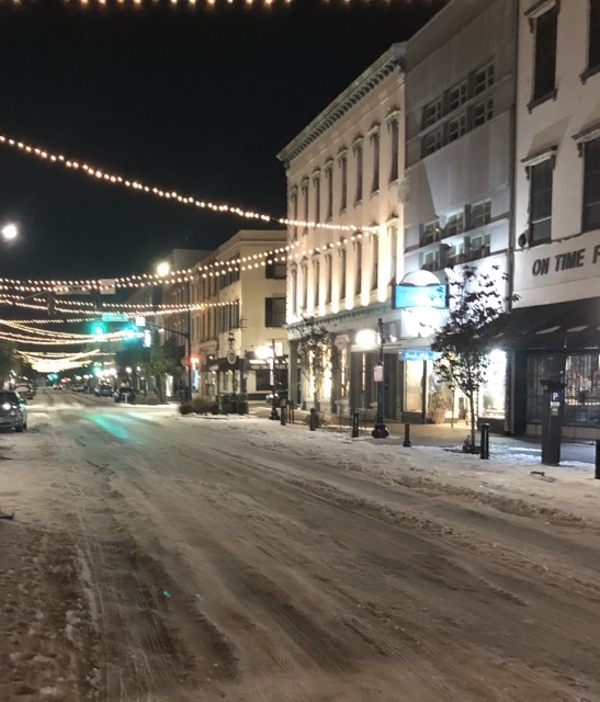 God Brought Snow To Savannah In My Mother's Last Days