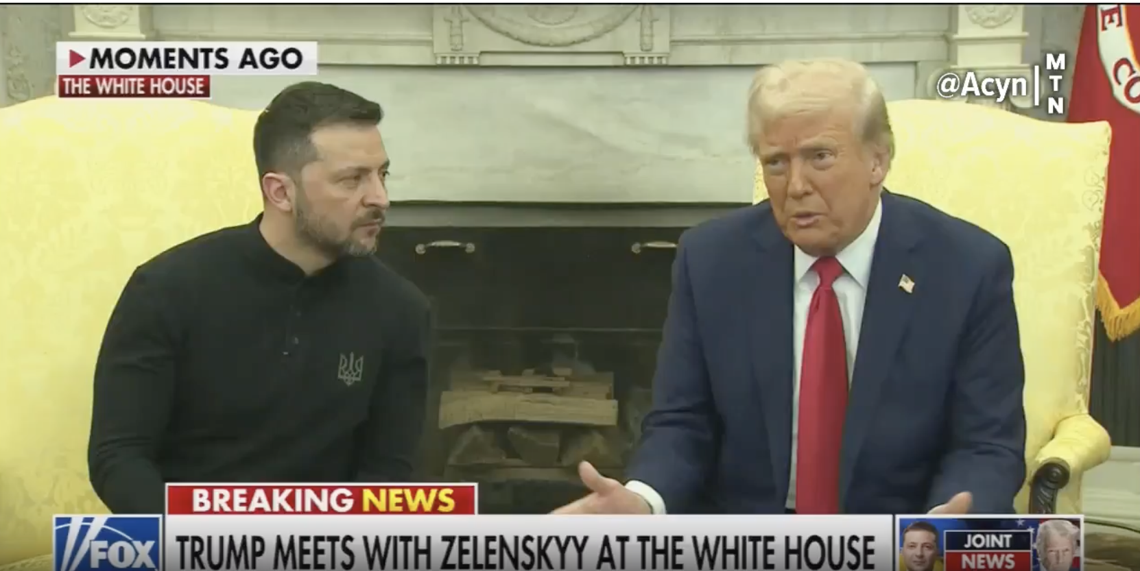 BREAKING: Trump Dukes It Out With Zelenskiy In Oval Office