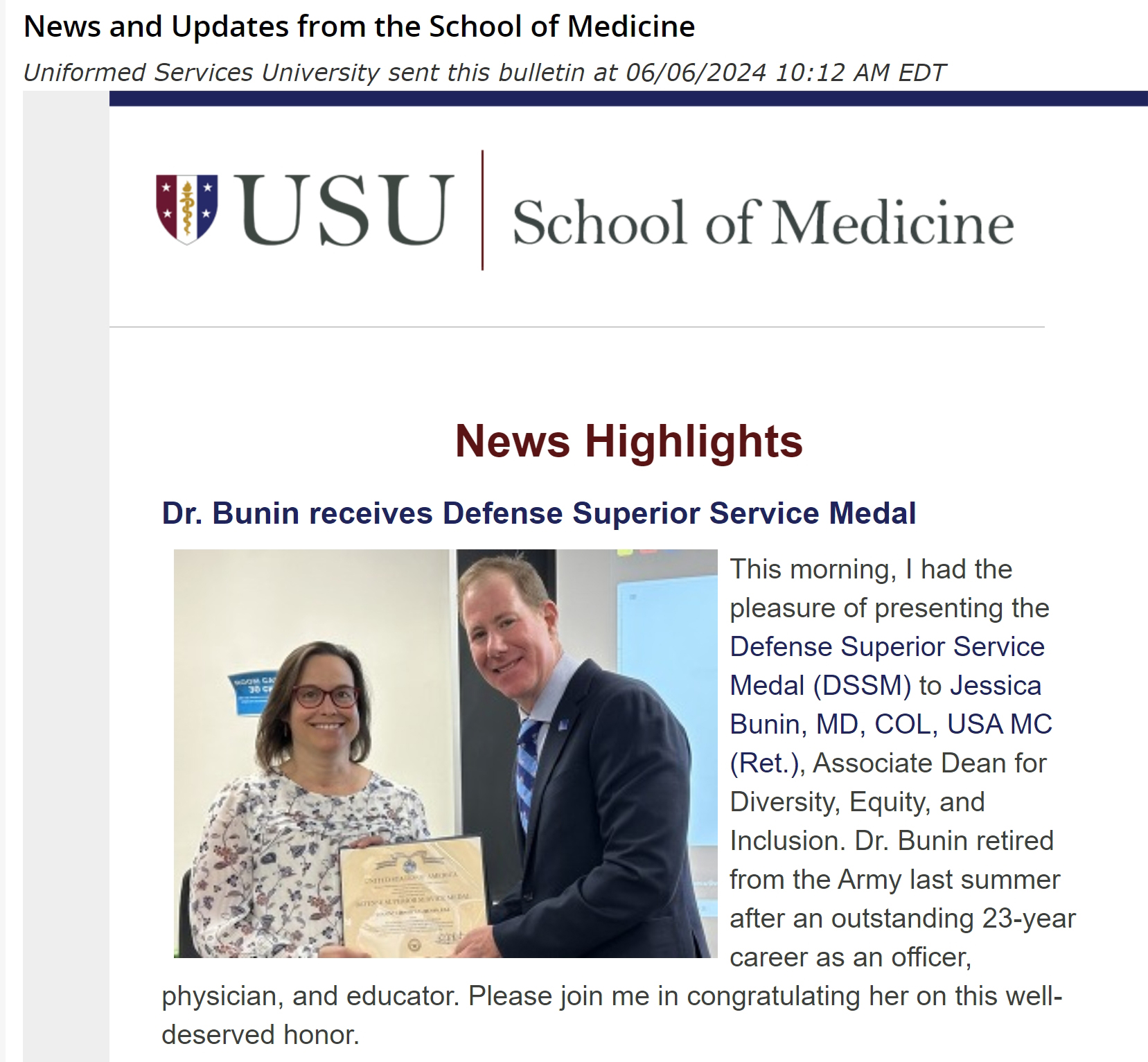 USUHS (DOD MEDICAL SCHOOL) RENAMES, TRIES TO HIDE DEI OFFICE