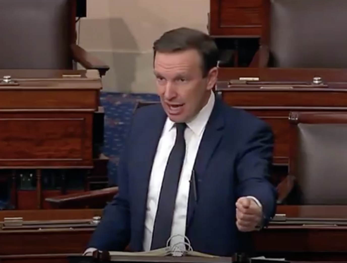 U.S. Senator from Connecticut Chris Murphy has been swimming in a warm one party state pool for his entire tenure in office.