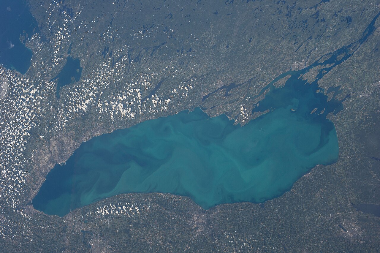 Lake Ontario from ISS