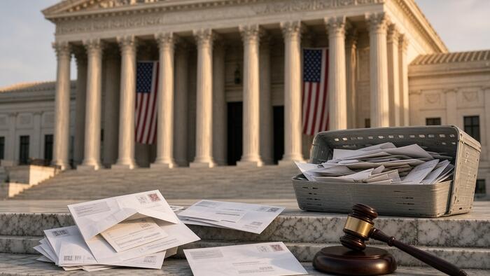 Supreme Court blocks Trump mail-in ballot order