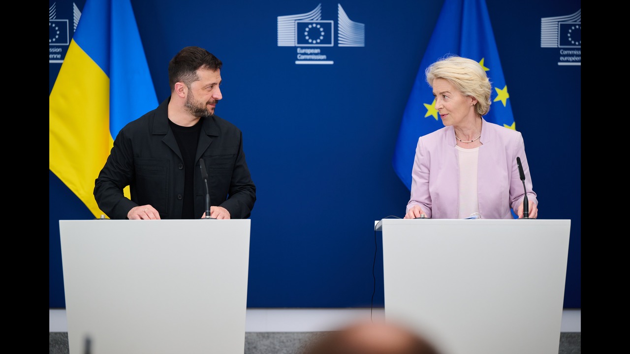 Zelensky press conference European Commission 2025