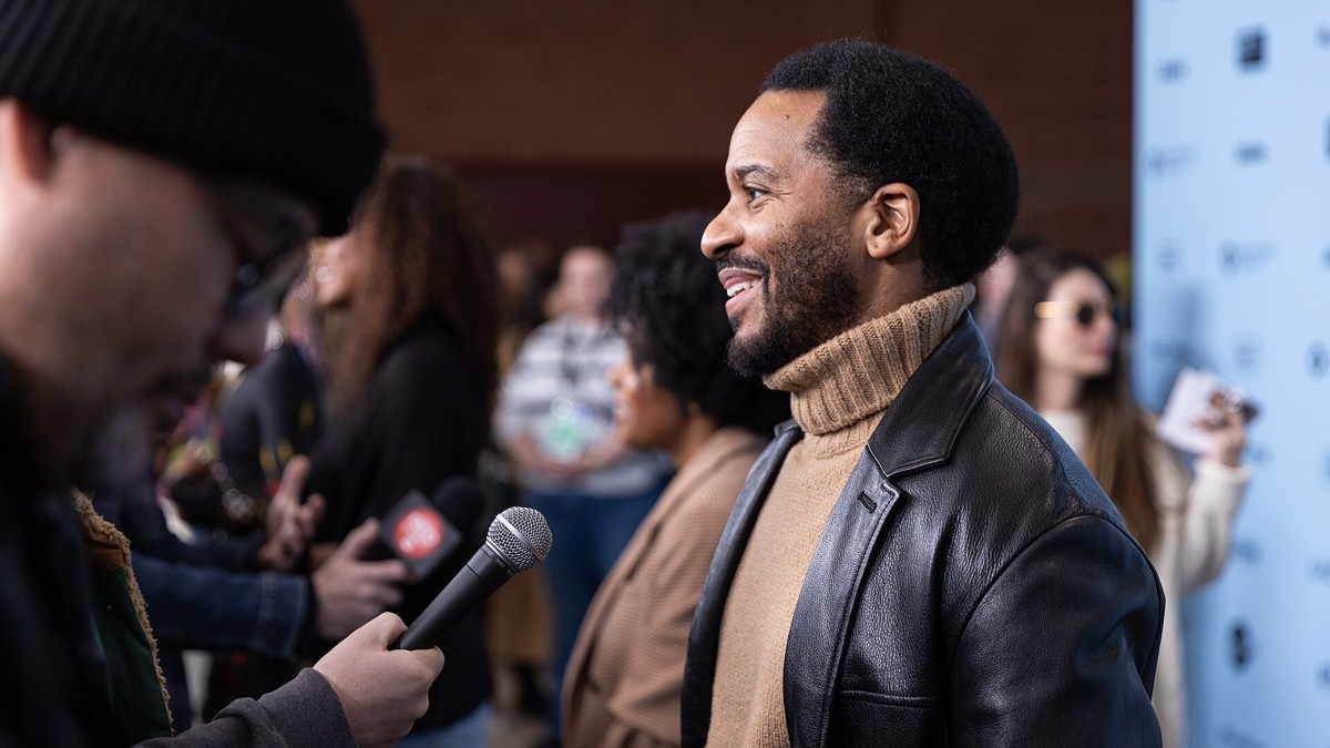 André Holland at the 2025 Sundance Film Festival