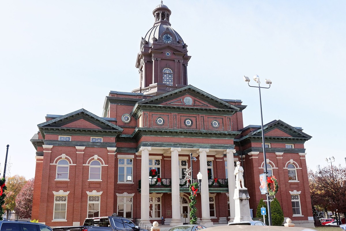 The Coweta County Courthouse in Newnan, Georgia