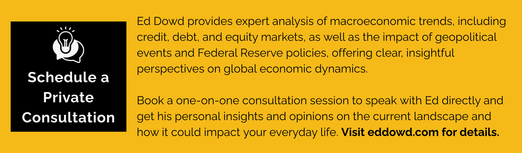 Ed Dowd private consultation banner